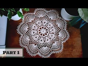 Beautiful vintage doily pattern | Vintage crochet tutorial | part 1
