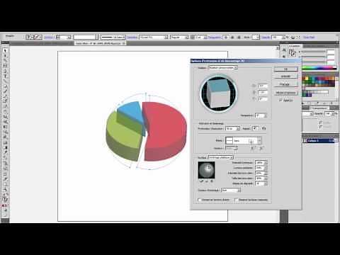 Créer un graphe sectoriel effet 3D avec Illustrator