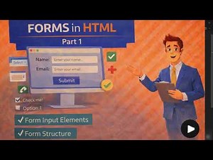 HTML Forms Explained (Part 1) | Beginner HTML & CSS Course | Learn With Moiz