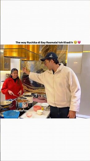 Rasmalai is permanent 🥹💗#ruchikarathore #triggeredinsaan #nischaymalhan #abhishekmalhan