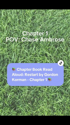 📚 Chapter Book Read Aloud: Restart by Gordon Korman - Chapter 1 📚 Join us as we dive into Restart! Our first chapter is from Chase Ambrose’s perspective. This book was chosen by popular vote, and I’m excited to share it with you all. Let’s get started! #ReadAloud #Restart #Chapter1 #BookClub #ChaseAmbrose #tiktokreads #fourthgrade #fourthgradereadaloud #chapterbookreadaloud #readwithme #summerreading