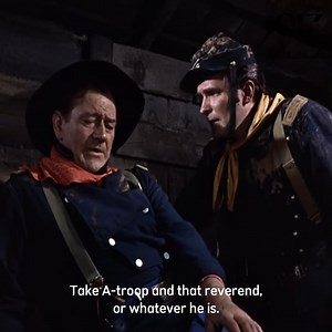 John Wayne in The Horse Soldiers (1959 | Houston Santos