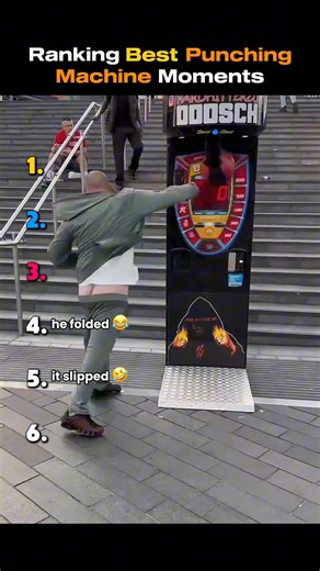 Ranking the CRAZIEST Punching Machine Moments 😂🔥 #1 is INSANE!