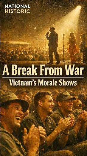 When War Went Silent: Vietnam’s Morale Shows at Cam Ranh Bay #vietnamwar #history #militaryhistory