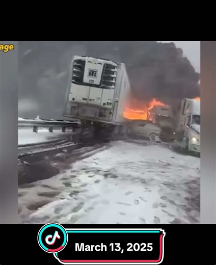 Deadly Fiery Truck Crash on Interstate 40 in Arizona