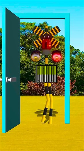 The Railroad Crossing Is Losing Power at the Worst Time #railroad #crossings #gmod