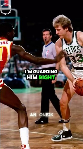 Larry Bird vs Dominique Wilkins: The GREATEST Duel in NBA History! 🐐🔥 #shorts