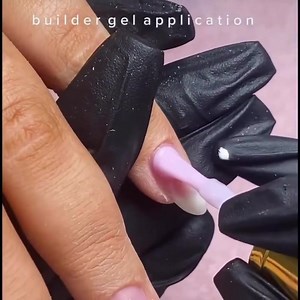 544K views · 4.2K reactions | That application By @nailedbyaimee_ Using Glitterbels brush on builder gel in shade: Candy pie  | Glitterbels | Facebook