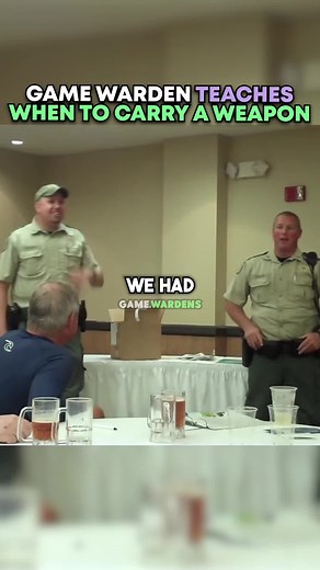Game Warden teaches when to open-carry #gamewarden #fishing #boat | game warden