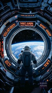 Looking for aliens?👽 Don’t point your telescope at distant stars just yet. One of the best places to search for life is much closer — Europa, an icy moon of Jupiter. Someday we may plant a colony on its frozen surface, shielding ourselves from deadly radiation and cold. Not for the view — but for what hides beneath. Under kilometers of ice waits a dark ocean, warmed by tidal forces, one of the best bets for life beyond Earth. If life is there, it probably won’t look back at us with glowing eyes