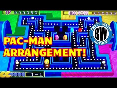 Pac-Man Arrangement Gameplay - With Commentary! (Xbox 360 - Namco Museum Virtual Arcade)