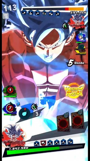 The triple threat💀#dbl #dblegends #dragonballlegends #toocharmy #tooch