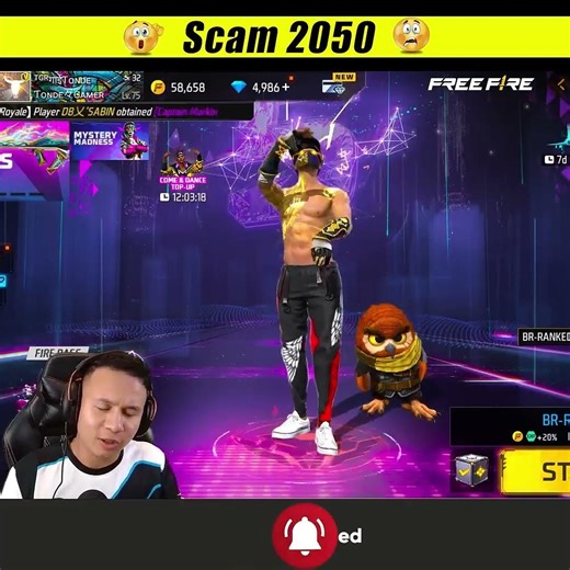 Scam 2050 in Free Fire🥵🤯#shorts#tondegamer