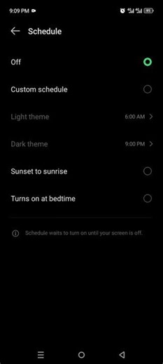 Light Mode Sunrise Auto 🌅 Hidden Android Trick