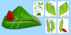 Robin Hood Printable Role Play Hat