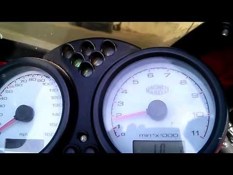 How to start a Ducati with a paper clip!