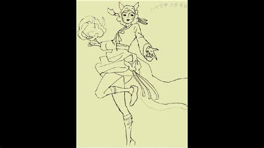 롤 아리 그리기2 Drawing League of Legends, Ahri