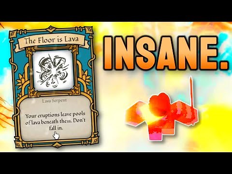 The FLOOR IS LAVA! (New Legendary Talent) | Deepwoken
