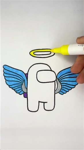 Among us#coloring #painting #drawing #shorts#art#Among us