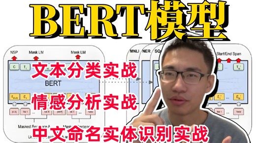 吹爆！不愧是2026B站最新最全的【BERT模型】保姆级教程，原理解读  预训练语言模型，AI大佬手把手带你2小时学透BERT模型！附完整数据集！-AI/深度学