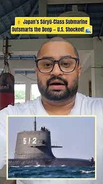 ⚠️ Japan’s Sōryū-Class Submarine Outsmarts the Deep — U.S. Shocked! 🌊#SoryuClass #NavalPower