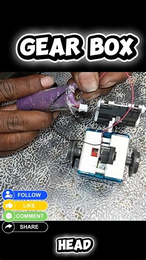 13 in 1 Solar Robot Build ⚡ | GF Gear Box + Body” #diy #gearbox #machine