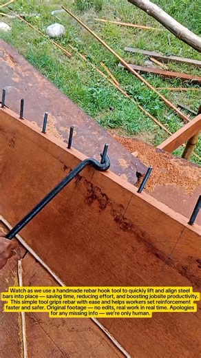 Simple DIY Rebar Hook Tool For Faster Construction | Efficient & Easy
