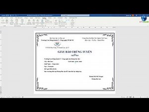 Mail Merge Sử Dụng Điều Kiện If Then Else Trong Word #BTHTVTLOG