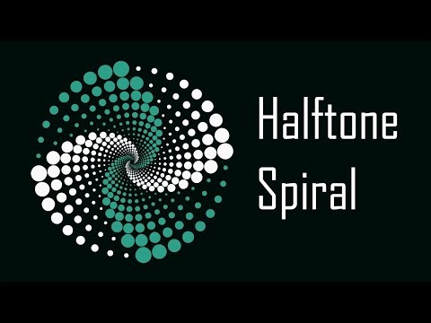 Create Spiral Halftone in Inkscape