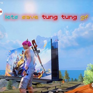 I JUST HELP TUNG TUNG GF 🤡🤌 #freefire #garinafreefire #viral #1m #funny