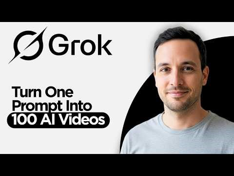 Turn One Prompt Into 100 AI Videos Automatically with Grok AI Chrome Extension (2026 Full Guide)
