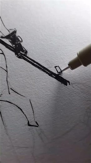 how to draw in Cyberpunk style #art #drawing #shorts