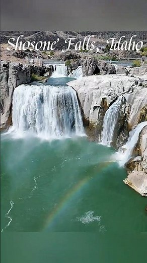 Niagara of the West #vanlife #shoshonefalls #idahotravel #waterfalls