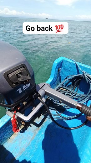 Start engine and go back. ‼️ #fbpro #reelsfyp #random #mesinyamaha15pk #longboat | William Sahetapy