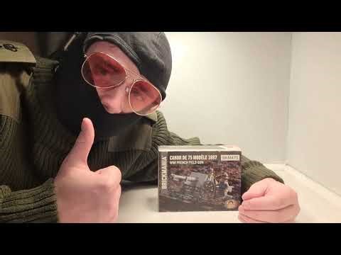 LEGO WW1 French Field Gun Speed Build