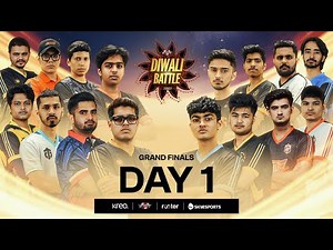 [Day 1] Upthrust Esports Diwali Battle 2023 BGMI | LAN Finals | Ft. Soul, GodLike, XSpark, RNT, etc