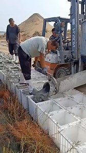 263K views · 404 reactions | Photovoltaic cement pier making process- Good tools and machinery can increase work efficiency | fact general | Facebook