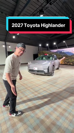 All-New 2027 Toyota Highlander: Fully Electric and Redesigned