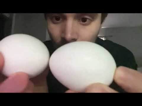 ASMR Fast and Aggressive Nail and Finger Pad Tapping | Eggs