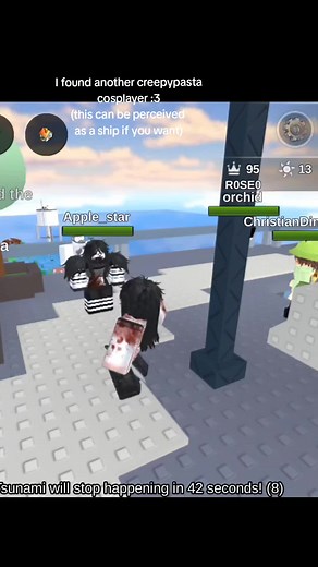 Creepypasta Cosplay Fun in Roblox
