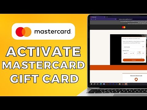 How To Activate Mastercard Gift Card (2024) Easy Method