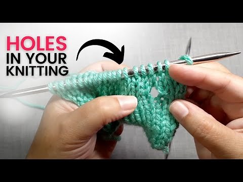 QUICK & EASY fixes for common knitting mistakes