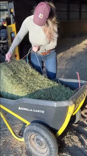 You Won’t Believe How Fast This Farm Girl Works 🤯 #farmlife #farming #viral #countrylife
