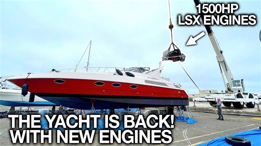 My 30yr Old Italian Yacht Now Has 1500HP LSX Race Engines
