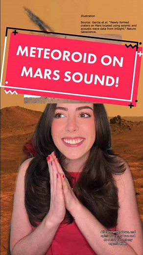 Meteoroid Hit Mars - NASA Recording Revealed!