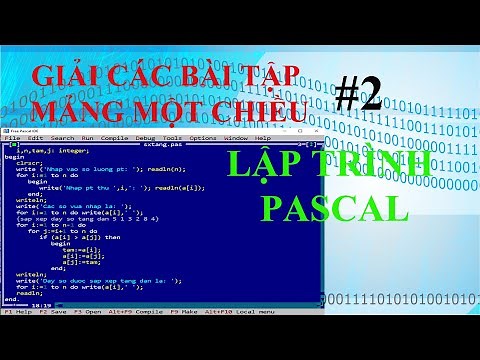 Hướng dẫn giải các bài tập về mảng 1 chiều trong Pascal - Dễ hiểu Chi tiết | Phần 2 | 365dha
