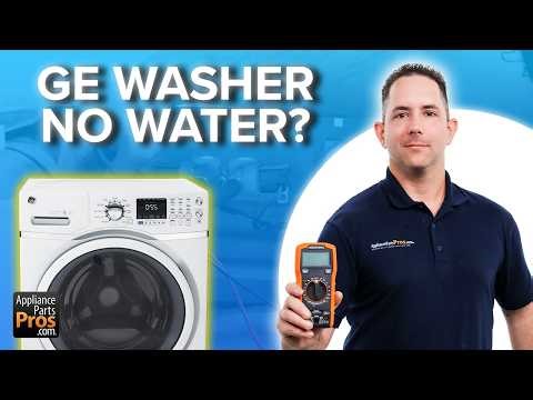 How to Test and Replace a GE Front Load Washer Inlet Valve