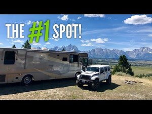 The BEST RV Boondocking / FREE Camping Spot in the USA 🇺🇸 by Grand Teton National Park