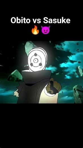 Obito vs Sasuke 🔥😈 Epic Uchiha Fight | Naruto Anime CapCut Aura Edit Tutorial #Shorts #narutofans