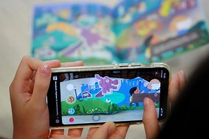 New local children's book uses augmented reality to animate scenes